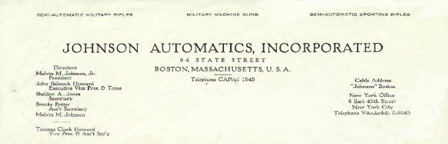Johnson Autos letterhead